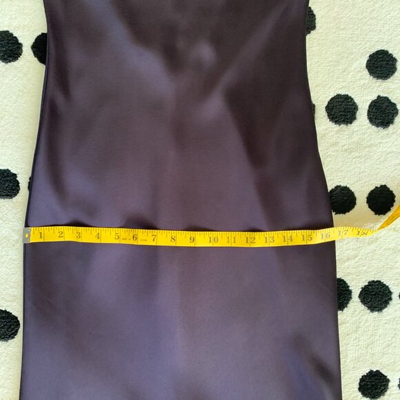 Marina Formal Gown NWT Burgundy Empire Waist Evening Bridesmaid Maxi Dress - Picture 16 of 16